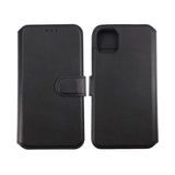 Rvelon iPhone 11 Kotelo Aidosta Nahasta Musta