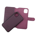 Rvelon iPhone 11 -suojakuori, magneettinen, irrotettava, violetti