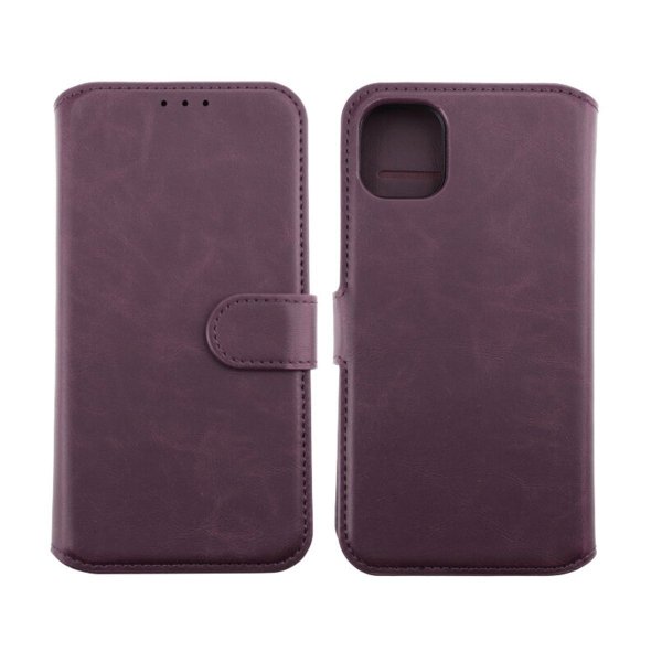 Rvelon iPhone 11 -suojakuori, magneettinen, irrotettava, violetti