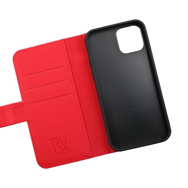 Rvelon iPhone 11 Kotelo Magneettisesti Irrotettava Kuori Punainen