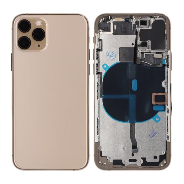 iPhone 11 Pro Takaosa täydellä kehyksellä Premium - Kulta
