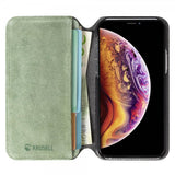 Krusell iPhone 11 Pro -kotelo Broby PhoneWallet Olive