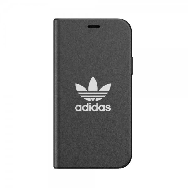 Adidas iPhone 11 Pro -suojakotelo TAI kirjakotelo FW19, musta-valkoinen