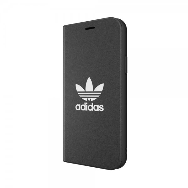 Adidas iPhone 11 Pro -suojakotelo TAI kirjakotelo FW19, musta-valkoinen