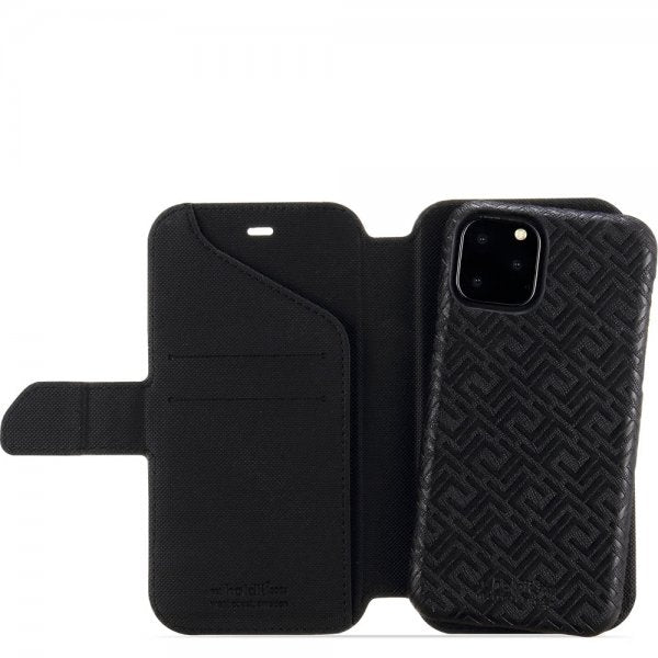 holdit iPhone 11 Pro -suojakuori Stockholm Irrotettava kuori Celia Musta
