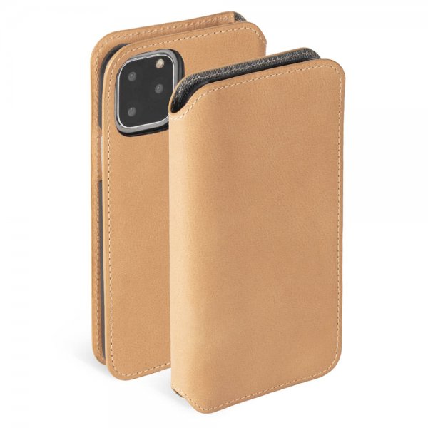 Krusell iPhone 11 Pro Kotelo Sunne PhoneWallet Vintage Nude
