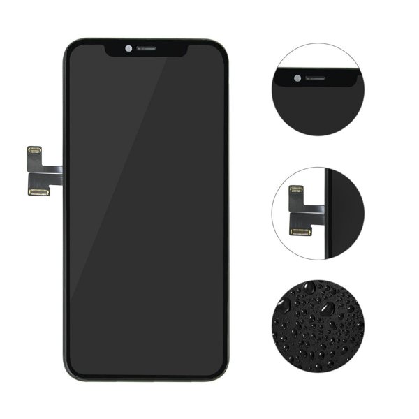 iPhone 11 Pro GX Kova OLED-näyttö - Musta