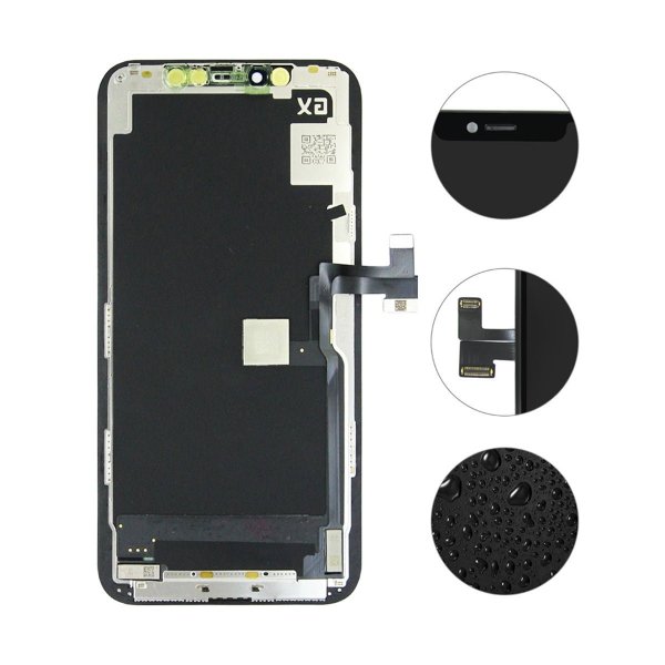 iPhone 11 Pro GX Kova OLED-näyttö - Musta