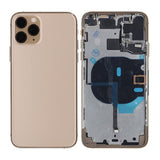 iPhone 11 Pro Max Takakansi ja Koko Kehys Premium - Kulta