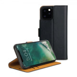 Xqisit iPhone 11 Pro Max -lompakkokotelo, Slim Wallet Selection, musta