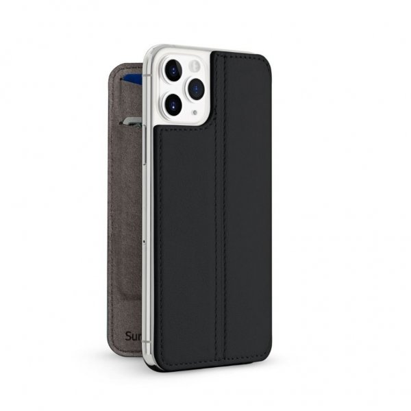 Twelve South iPhone 11 Pro Max -kotelo, SurfacePad, musta