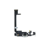 iPhone 11 Pro Max Latausliitin Joustokaapeli - Hopea