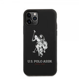 U.S. Polo iPhone 11 Pro Max -suojakuori Big Logo Musta