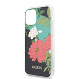 Guess iPhone 11 Pro Max Kuoret Flower Edition N.1 Musta