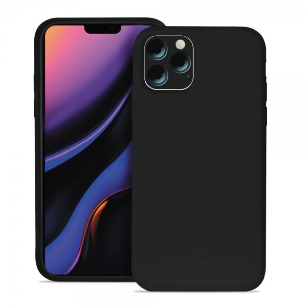 Puro iPhone 11 Pro Max Kuori Icon Musta