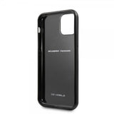 Ferrari iPhone 11 Pro Max -suojakuori, hiilikuitukuvio, musta