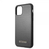 Guess iPhone 11 Pro Max Nahkakuvioinen Kuori Musta
