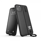 Adidas iPhone 11 Pro Max -kuoret TAI Hand Strap Case Musta