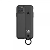 Adidas iPhone 11 Pro Max -kuoret TAI Hand Strap Case Musta