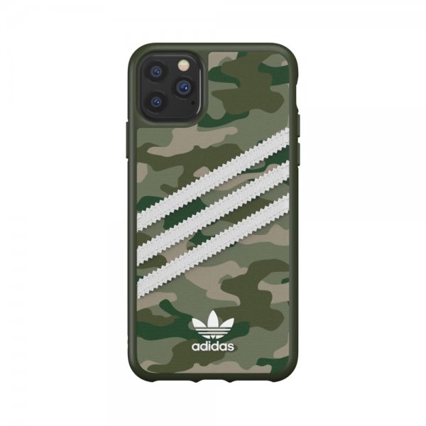 Adidas iPhone 11 Pro Max -kuori OR Moulded Case Camo FW19 Raw Green