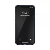 Adidas iPhone 11 Pro Max -kuori OR Moulded Case Ultrasuede FW19 Collegiate Royal