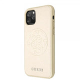Guess iPhone 11 Pro Max -kuoret Saffiano Cover Kulta