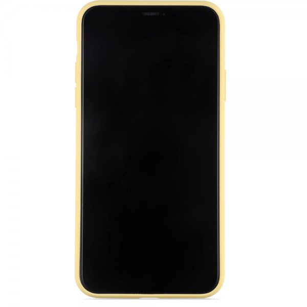 holdit iPhone 11 Pro Max Silikonikuori Keltainen