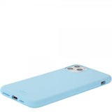 holdit iPhone 11 Pro Max Silikonikuori Vaaleansininen