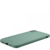 holdit iPhone Xs Max Silikonisuojakuori Moss Green