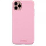 holdit iPhone 11 Pro Max Silikonikuori Vaaleanpunainen
