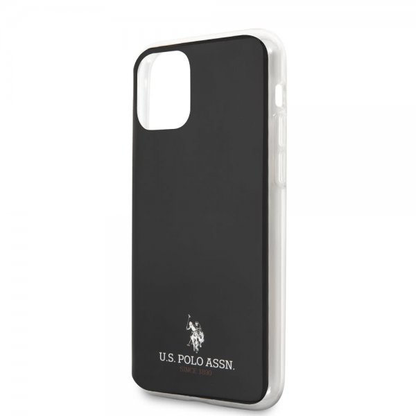 U.S. Polo iPhone 11 Pro Max -kuori Small Logo Musta