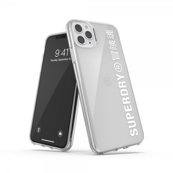 Superdry iPhone 11 Pro Max -kuori Snap Case Clear