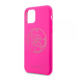 Guess iPhone 11 Pro Max -kuori Tone on Tone Magenta
