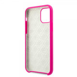 Guess iPhone 11 Pro Max -kuori Tone on Tone Magenta