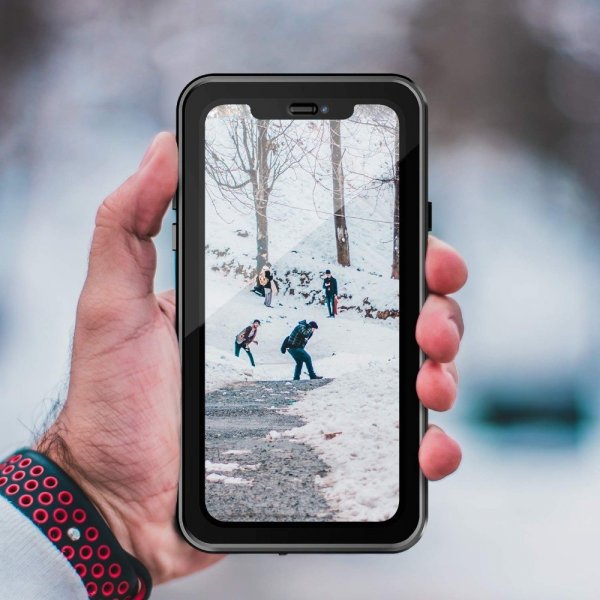 Redpepper iPhone 11 Pro Max -kuori vesitiivis IP68 musta