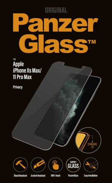 PanzerGlass iPhone Xs Max/11 Pro Max Näytönsuoja Standard Fit Privacy