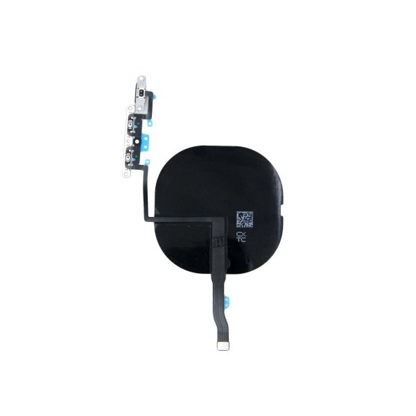 iPhone 11 Pro NFC-antenni ja äänenvoimakkuuspainikkeiden flex-kaapeli