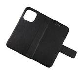 Rvelon iPhone 11 Pro -kotelo, aitoa nahkaa, musta