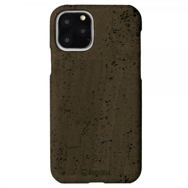 Krusell iPhone 11 Pro Kuori Birka Cover Tummanruskea