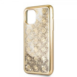 Guess iPhone 11 Pro Kuori Glitter Cover Kulta