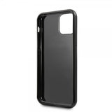 BMW iPhone 11 Pro Kuori Hiilikuitutekstuuri Musta