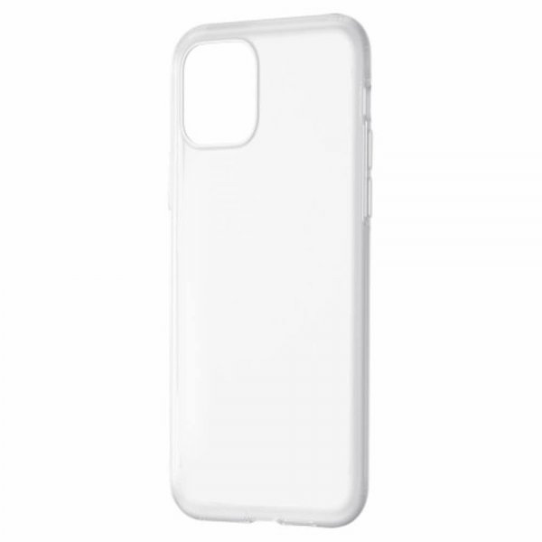 Baseus iPhone 11 Pro -kuori, Jelly Liquid Silica Gel, valkoinen