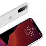 Baseus iPhone 11 Pro -kuori, Jelly Liquid Silica Gel, valkoinen