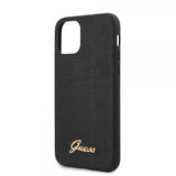 Guess iPhone 11 Pro Kuori Lizard Musta