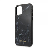 Guess iPhone 11 Pro Kuori Marble Cover Musta