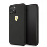 Ferrari iPhone 11 Pro Kuori logolla, musta