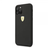 Ferrari iPhone 11 Pro Kuori logolla, musta