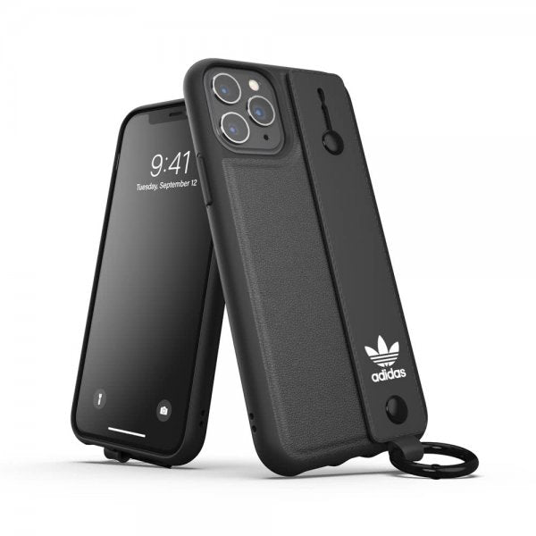 Adidas iPhone 11 Pro Kuori TAI Hand Strap Case Musta