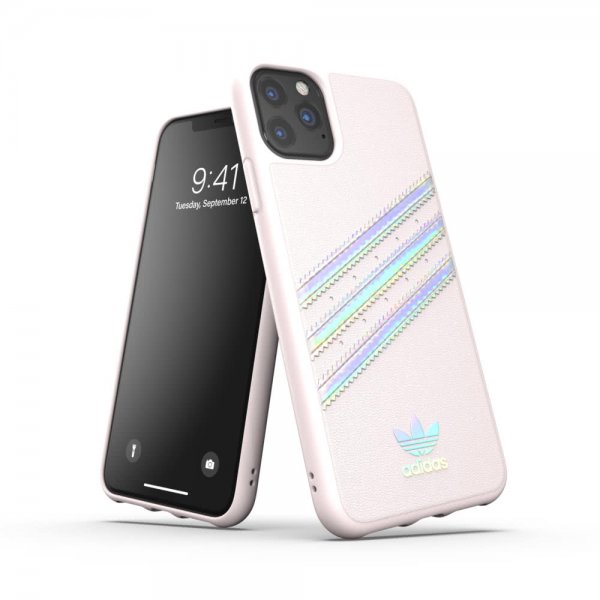 Adidas iPhone 11 Pro Max -suojakuori OR Moulded Case PU FW19 Orchid Tint Holographic