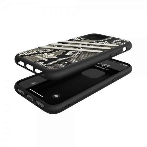 Adidas iPhone 11 Pro Kuori OR Moulded Case musta alumiini
